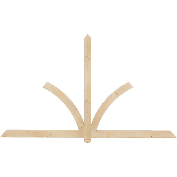 Ekena Millwork GBW096X56X0404RED00SDF