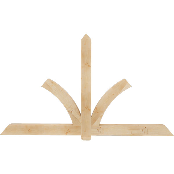 Ekena Millwork GBW096X56X0606RED00SDF