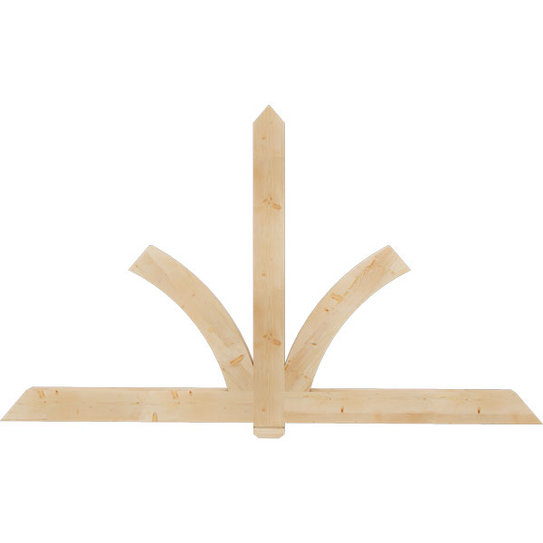 Ekena Millwork GBW096X56X0406RED00SDF