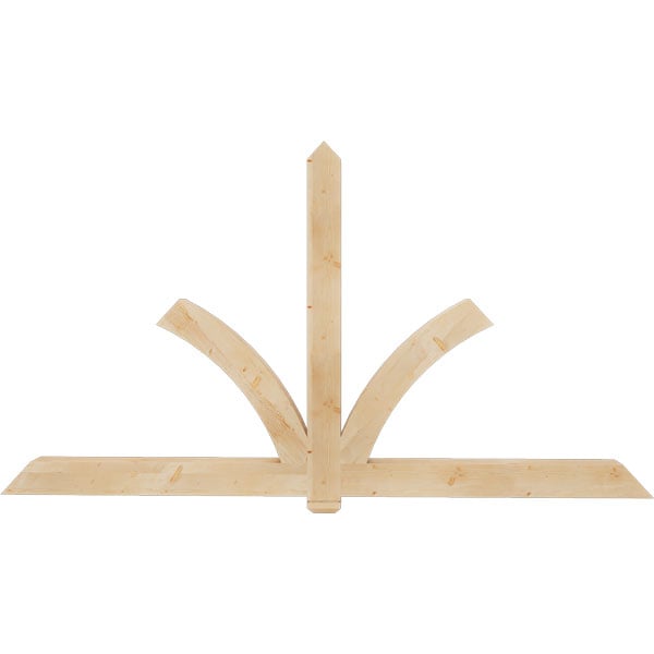 Ekena Millwork GBW108X58X0606RED00SDF