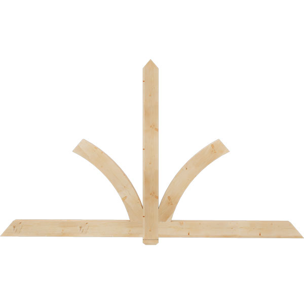 Ekena Millwork GBW108X63X0406RED00SDF