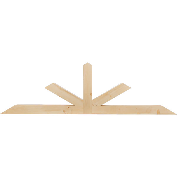 Ekena Millwork GBW072X21X0404SAR00SDF
