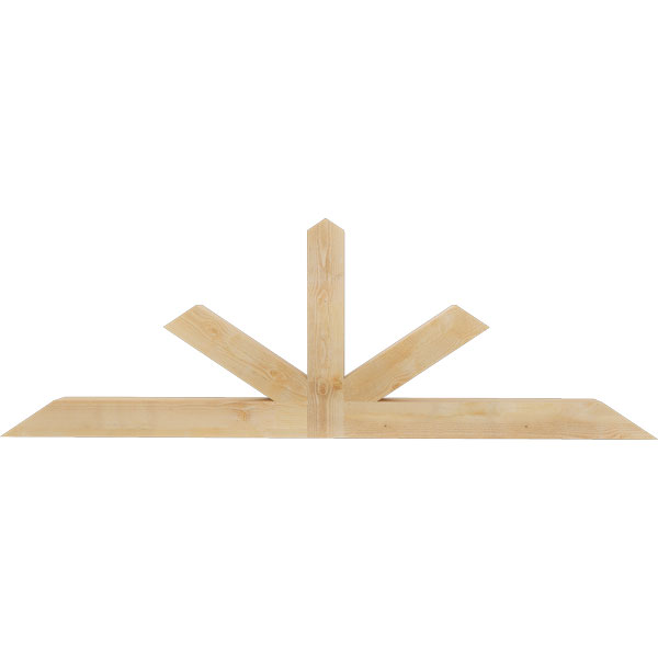 Ekena Millwork GBW072X24X0404SAR00RDF