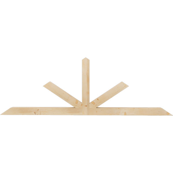 Ekena Millwork GBW084X28X0404SAR00SDF
