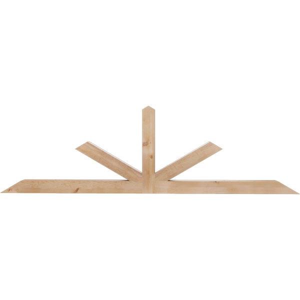 Ekena Millwork GBW096X28X0404SAR00RWR