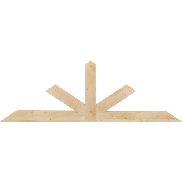 Ekena Millwork GBW096X32X0406SAR00SDF