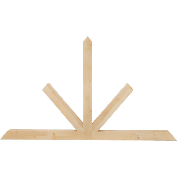 Ekena Millwork GBW072X42X0404SAR00SDF