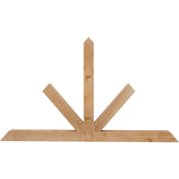 Ekena Millwork GBW072X42X0404SAR00RWR