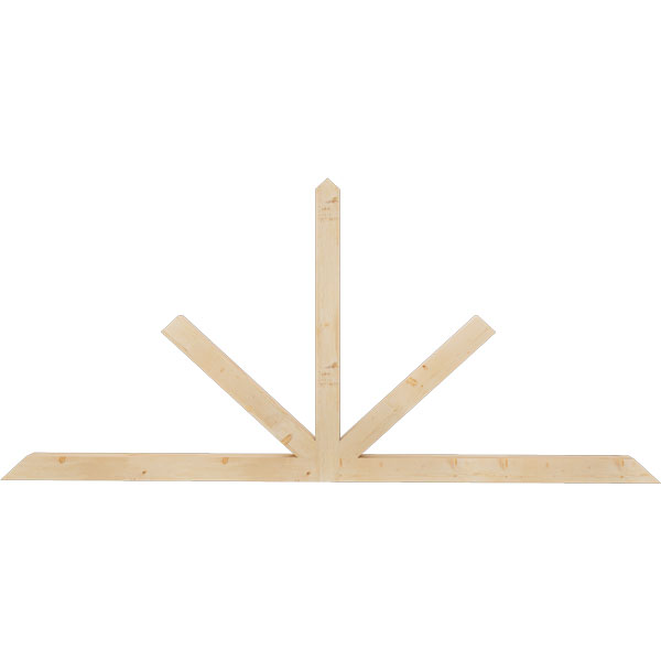 Ekena Millwork GBW096X44X0404SAR00SDF