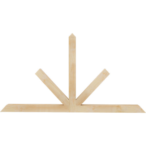 Ekena Millwork GBW084X45X0404SAR00RDF