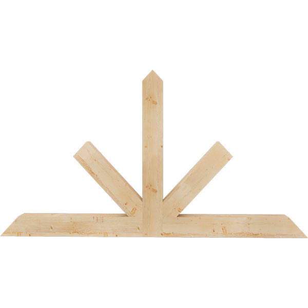 Ekena Millwork GBW084X45X0606SAR00SDF