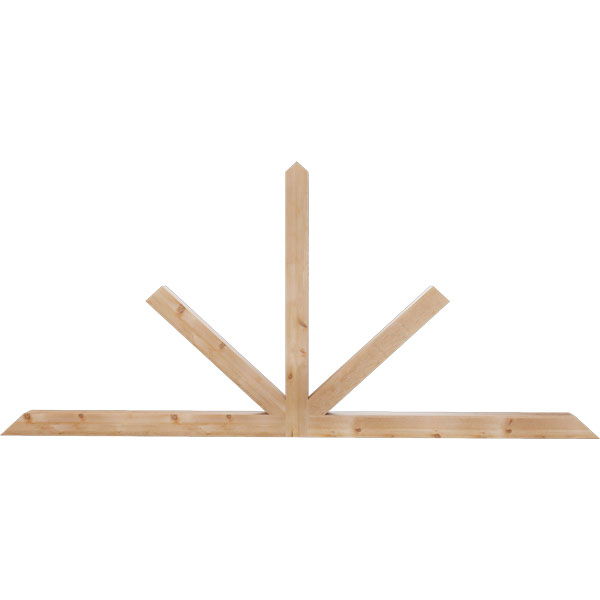 Ekena Millwork GBW108X49X0404SAR00RWR