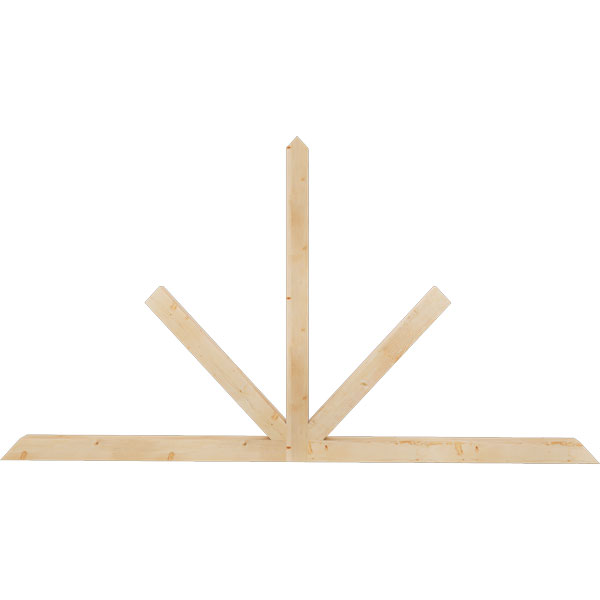 Ekena Millwork GBW096X52X0404SAR00SDF