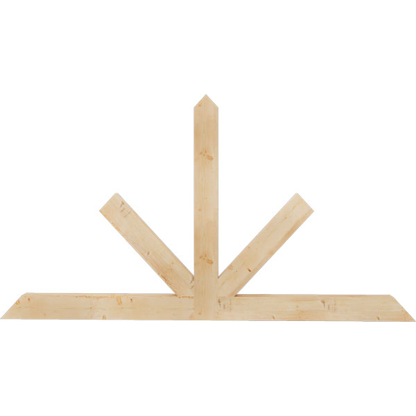 Ekena Millwork GBW096X52X0406SAR00SDF