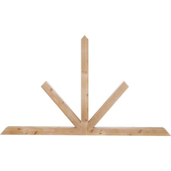 Ekena Millwork GBW096X56X0404SAR00RWR