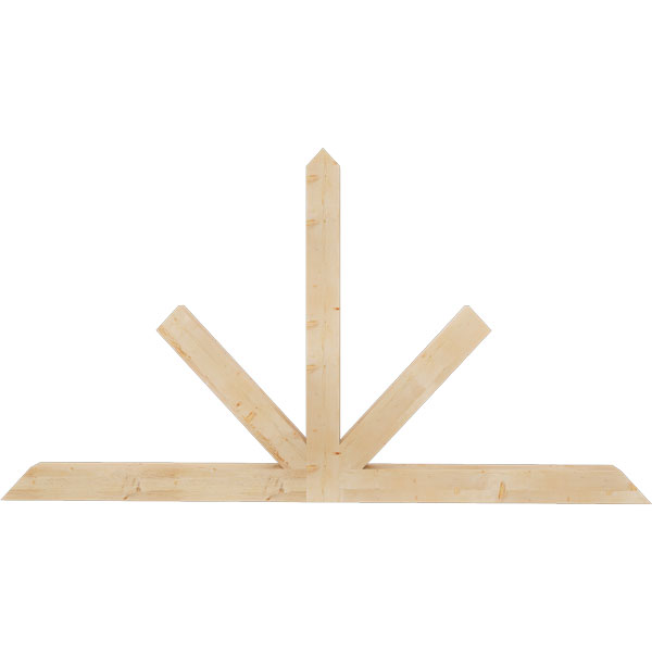 Ekena Millwork GBW108X58X0606SAR00SDF
