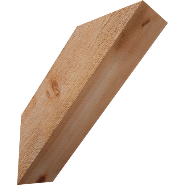 Ekena Millwork BRC04X12X12TRA00RWR