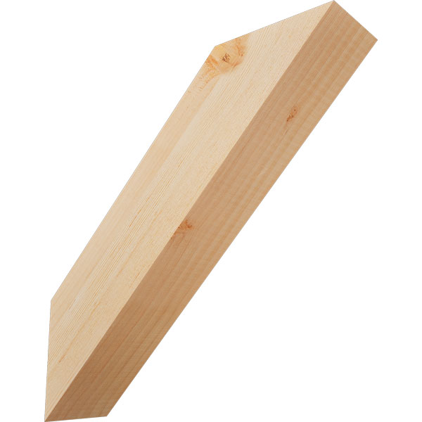 Ekena Millwork BRC04X14X14TRA00SDF