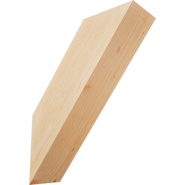 Ekena Millwork BRC06X16X20TRA00SDF