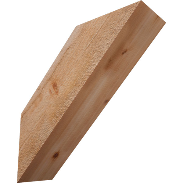 Ekena Millwork BRC06X18X18TRA00RWR