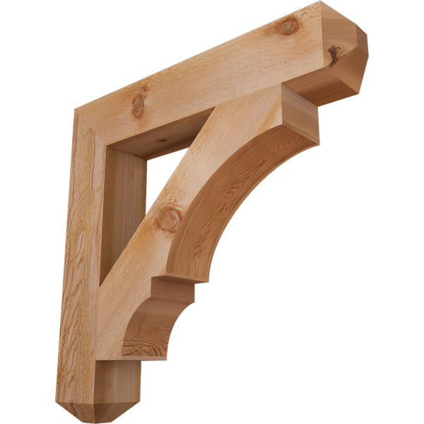 Ekena Millwork BKT06X34X34BOA04RWR
