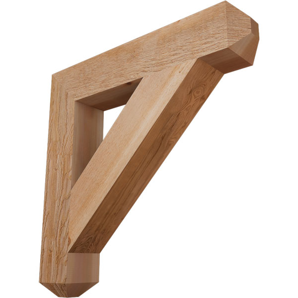 Ekena Millwork BKT06X34X34TRA04RWR