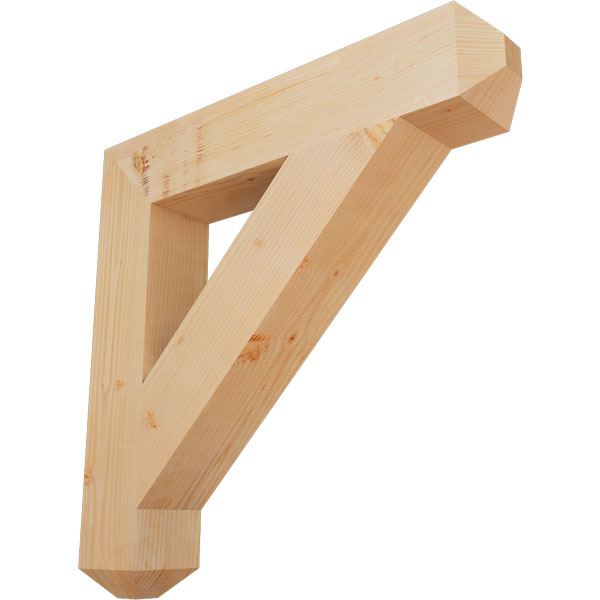 Ekena Millwork BKT06X34X34TRA04SDF