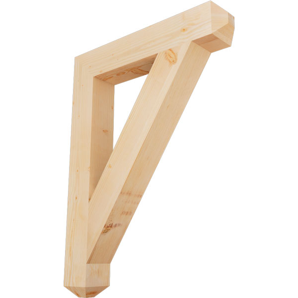Ekena Millwork BKT06X36X48TRA04SDF