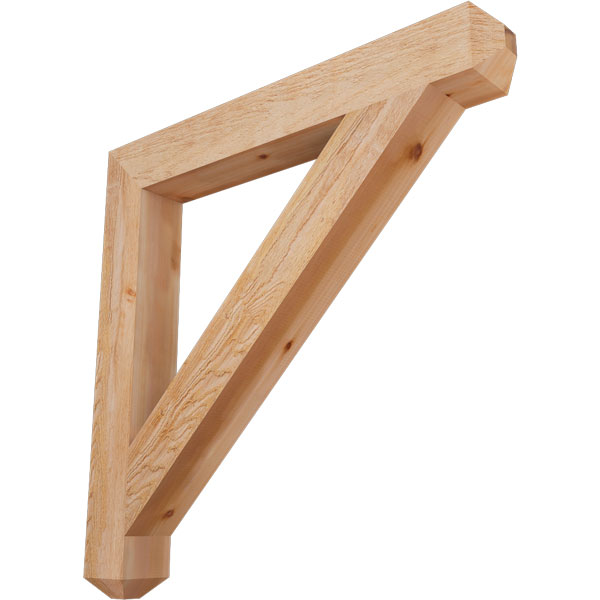 Ekena Millwork BKT06X48X48TRA04RWR