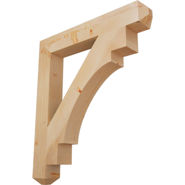 Ekena Millwork BKT06X42X48MRC04SDF