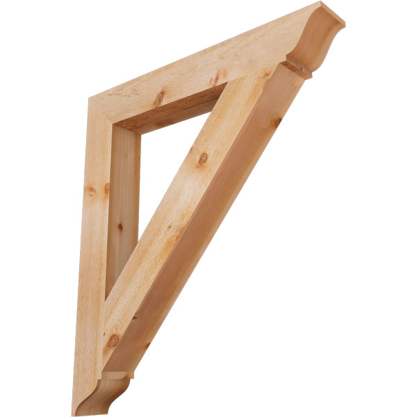 Ekena Millwork BKT06X42X48TRA01RWR
