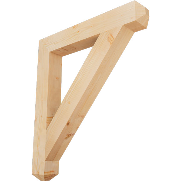 Ekena Millwork BKT06X42X48TRA04SDF