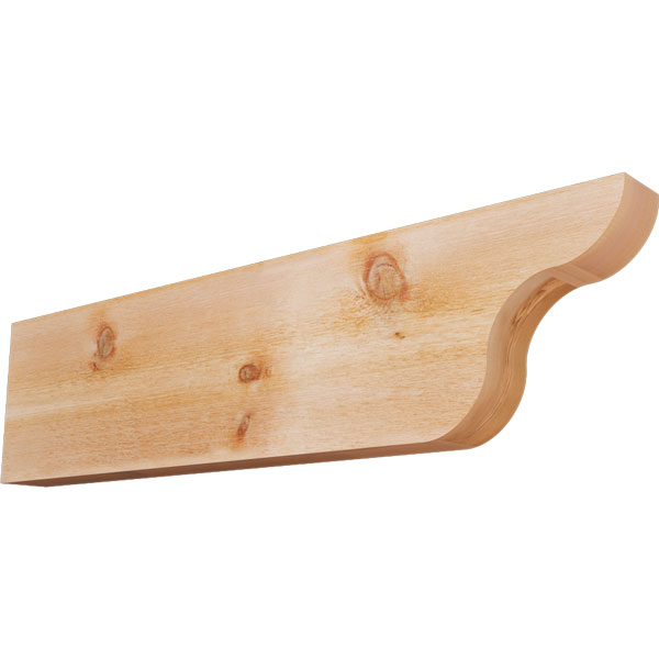 Ekena Millwork RFT04X12X48CAR00RWR