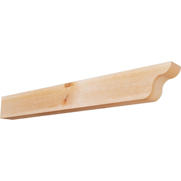 Ekena Millwork RFT04X06X48CAR00RWR