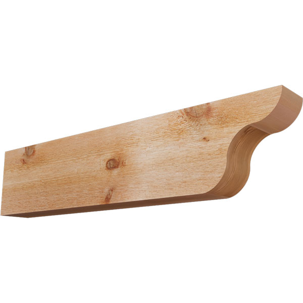 Ekena Millwork RFT04X08X36CAR00RWR