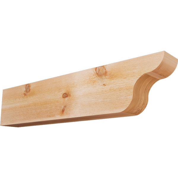 Ekena Millwork RFT06X10X48CAR00RWR