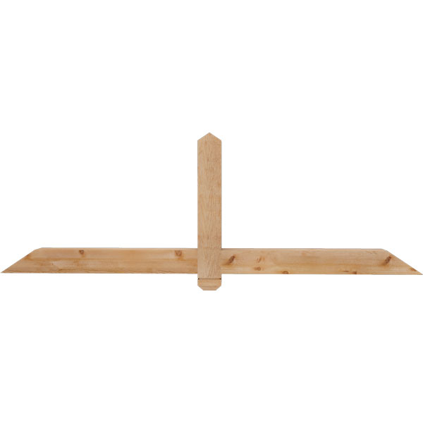 Ekena Millwork GBW072X24X0404EUG00RWR