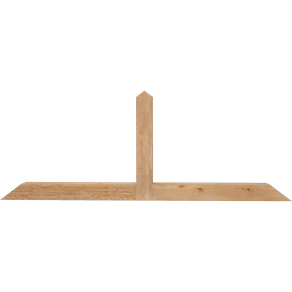 Ekena Millwork GBW072X27X0404POR00RWR