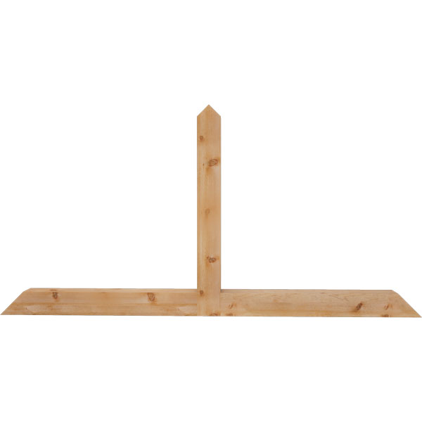 Ekena Millwork GBW072X36X0404POR00RWR