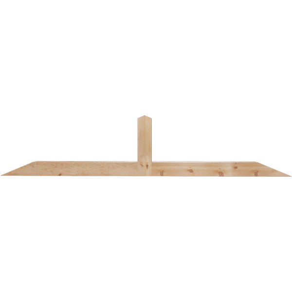 Ekena Millwork GBW084X17X0404POR00RWR