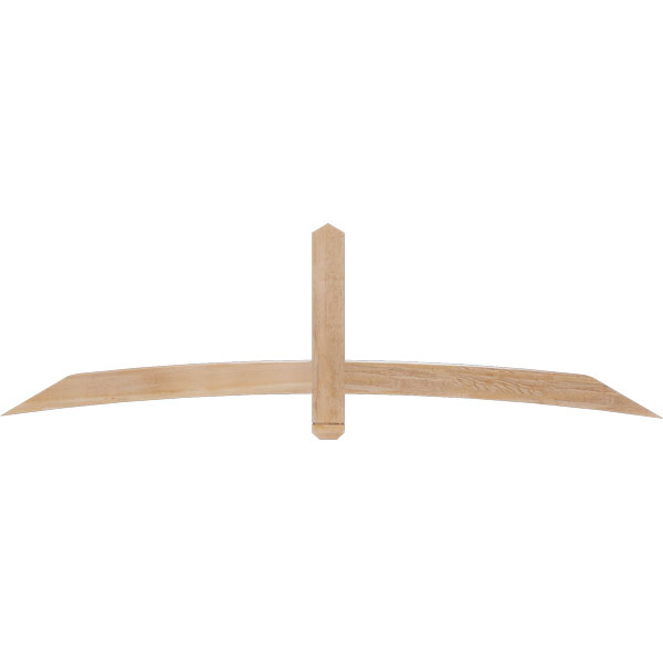 Ekena Millwork GBW084X24X0404BEL00RWR