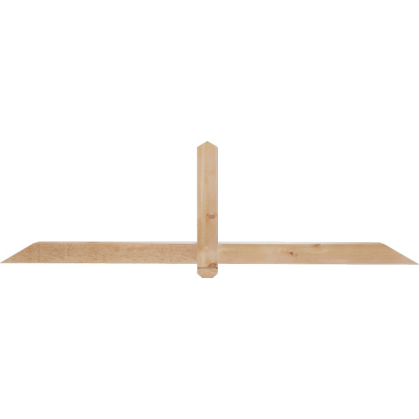 Ekena Millwork GBW084X24X0404EUG00RWR