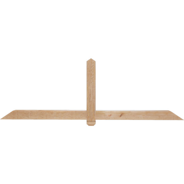 Ekena Millwork GBW084X28X0404EUG00RWR