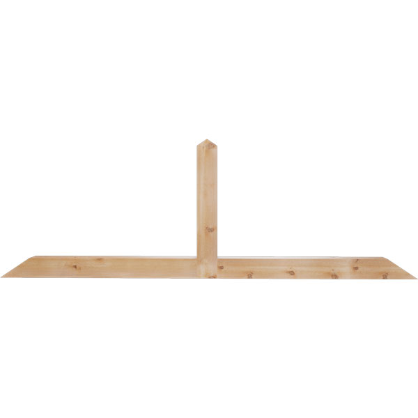 Ekena Millwork GBW084X28X0404POR00RWR