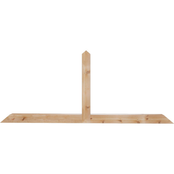 Ekena Millwork GBW084X35X0404POR00RWR