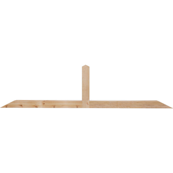 Ekena Millwork GBW096X24X0404POR00RWR