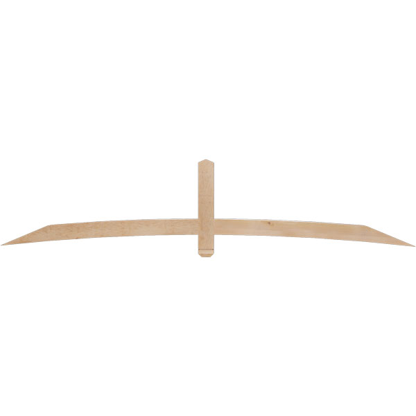 Ekena Millwork GBW108X22X0404BEL00RWR
