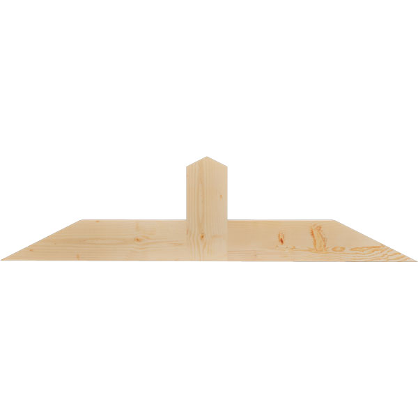 Ekena Millwork GBW036X09X0204POR00SDF