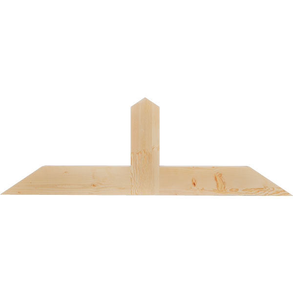 Ekena Millwork GBW036X12X0204POR00SDF