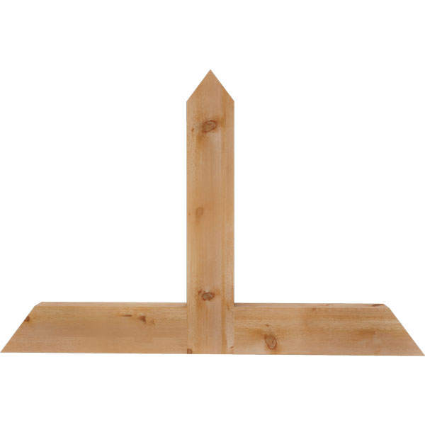 Ekena Millwork GBW036X24X0204POR00RWR